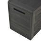 vidaXL Gartenbox Anthrazit 116x44x55 cm vidaXL Gartenbox Anthrazit 116x44x55 cm