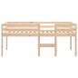 vidaXL Hochbett 90x190 cm Massivholz Kiefer vidaXL Hochbett 90x190 cm Massivholz Kiefer