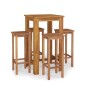 vidaXL 5-tlg. Gartenbar-Set Massivholz Akazie vidaXL 5-tlg. Gartenbar-Set Massivholz Akazie