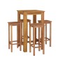 vidaXL 5-tlg. Gartenbar-Set Massivholz Akazie vidaXL 5-tlg. Gartenbar-Set Massivholz Akazie