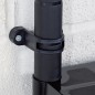 vidaXL Lagerregal mit 4 Böden Schwarz 183x30,5x130 cm Kunststoff vidaXL Lagerregal mit 4 Böden Schwarz 183x30,5x130 cm Kunststoff