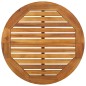 vidaXL Garten-Bartisch Ø60x105 cm Massivholz Akazie vidaXL Garten-Bartisch Ø60x105 cm Massivholz Akazie