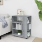 vidaXL Rollschrank Grau Sonoma 60x35x75 cm Holzwerkstoff vidaXL Rollschrank Grau Sonoma 60x35x75 cm Holzwerkstoff