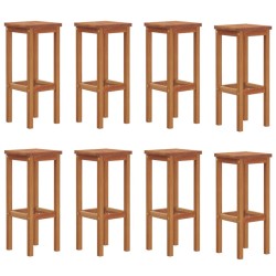 vidaXL Barhocker 8 Stk. Massivholz Akazie