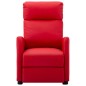 vidaXL Massagesessel Rot Kunstleder vidaXL Massagesessel Rot Kunstleder