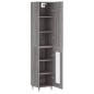 Highboard Grau Sonoma 34,5x34x180 cm Holzwerkstoff Highboard Grau Sonoma 34,5x34x180 cm Holzwerkstoff