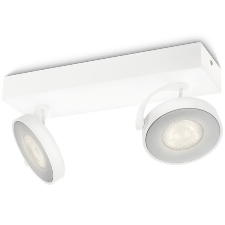 Philips myLiving LED-Strahler Clockwork 2x4,5 W Weiß 531723116