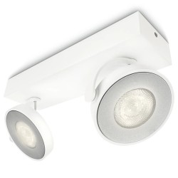 Philips myLiving LED-Strahler Clockwork 2x4,5 W Weiß 531723116
