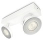 Philips myLiving LED-Strahler Clockwork 2x4,5 W Weiß 531723116 Philips myLiving LED-Strahler Clockwork 2x4,5 W Weiß 531723116