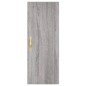 Highboard Grau Sonoma 34,5x34x180 cm Holzwerkstoff Highboard Grau Sonoma 34,5x34x180 cm Holzwerkstoff