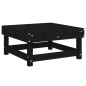 vidaXL 5-tlg. Garten-Lounge-Set Schwarz Massivholz Kiefer vidaXL 5-tlg. Garten-Lounge-Set Schwarz Massivholz Kiefer
