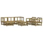 vidaXL 7-tlg. Garten-Lounge-Set Kiefernholz Imprägniert vidaXL 7-tlg. Garten-Lounge-Set Kiefernholz Imprägniert