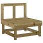 vidaXL 7-tlg. Garten-Lounge-Set Kiefernholz Imprägniert vidaXL 7-tlg. Garten-Lounge-Set Kiefernholz Imprägniert
