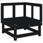 vidaXL 7-tlg. Garten-Lounge-Set Schwarz Massivholz Kiefer vidaXL 7-tlg. Garten-Lounge-Set Schwarz Massivholz Kiefer