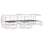 vidaXL 7-tlg. Garten-Lounge-Set Grau Massivholz Kiefer vidaXL 7-tlg. Garten-Lounge-Set Grau Massivholz Kiefer