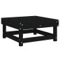 vidaXL 6-tlg. Garten-Lounge-Set Schwarz Massivholz Kiefer vidaXL 6-tlg. Garten-Lounge-Set Schwarz Massivholz Kiefer