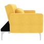 vidaXL Schlafsofa Gelb Stoff vidaXL Schlafsofa Gelb Stoff