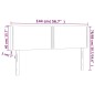vidaXL Kopfteile 2 Stk. Schwarz 72x5x78/88 cm Samt vidaXL Kopfteile 2 Stk. Schwarz 72x5x78/88 cm Samt