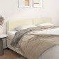vidaXL Kopfteile 2 Stk. Creme 80x5x78/88 cm Kunstleder vidaXL Kopfteile 2 Stk. Creme 80x5x78/88 cm Kunstleder