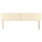 vidaXL Kopfteile 2 Stk. Creme 80x5x78/88 cm Kunstleder vidaXL Kopfteile 2 Stk. Creme 80x5x78/88 cm Kunstleder
