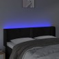 vidaXL LED Kopfteil Schwarz 147x16x78/88 cm Samt vidaXL LED Kopfteil Schwarz 147x16x78/88 cm Samt