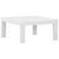 vidaXL 6-tlg. Garten-Lounge-Set mit Auflagen Kunststoff Weiß vidaXL 6-tlg. Garten-Lounge-Set mit Auflagen Kunststoff Weiß