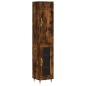 vidaXL Highboard Räuchereiche 34,5x34x180 cm Holzwerkstoff vidaXL Highboard Räuchereiche 34,5x34x180 cm Holzwerkstoff