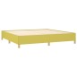 vidaXL Boxspringbett mit Matratze Grün 200x200 cm Stoff vidaXL Boxspringbett mit Matratze Grün 200x200 cm Stoff