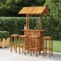 vidaXL 5-tlg. Gartenbar-Set Massivholz Akazie vidaXL 5-tlg. Gartenbar-Set Massivholz Akazie
