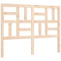 vidaXL Massivholzbett mit Kopfteil 140x190 cm vidaXL Massivholzbett mit Kopfteil 140x190 cm