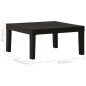 3-tlg. Garten-Lounge-Set mit Kissen Kunststoff Grau 3-tlg. Garten-Lounge-Set mit Kissen Kunststoff Grau