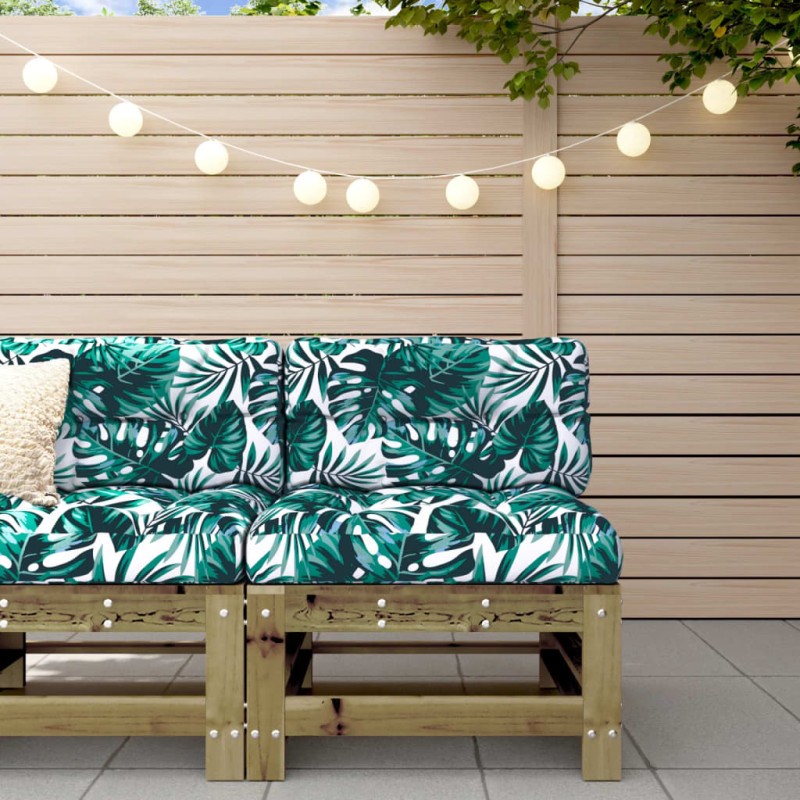 vidaXL Garten-Mittelsofa Kiefernholz Imprägniert vidaXL Garten-Mittelsofa Kiefernholz Imprägniert