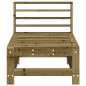 vidaXL Garten-Mittelsofa Kiefernholz Imprägniert vidaXL Garten-Mittelsofa Kiefernholz Imprägniert