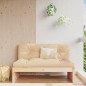 vidaXL Garten-Mittelsofa 120x80 cm Massivholz Kiefer vidaXL Garten-Mittelsofa 120x80 cm Massivholz Kiefer