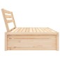 vidaXL Garten-Mittelsofa 120x80 cm Massivholz Kiefer vidaXL Garten-Mittelsofa 120x80 cm Massivholz Kiefer