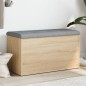 vidaXL Sitzbank mit Stauraum Sonoma-Eiche 82x42x45 cm Holzwerkstoff vidaXL Sitzbank mit Stauraum Sonoma-Eiche 82x42x45 cm Holzwerkstoff