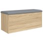 vidaXL Sitzbank mit Stauraum Sonoma-Eiche 102x42x45 cm Holzwerkstoff vidaXL Sitzbank mit Stauraum Sonoma-Eiche 102x42x45 cm Holzwerkstoff