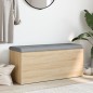 vidaXL Sitzbank mit Stauraum Sonoma-Eiche 102x42x45 cm Holzwerkstoff vidaXL Sitzbank mit Stauraum Sonoma-Eiche 102x42x45 cm Holzwerkstoff