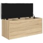 vidaXL Sitzbank mit Stauraum Sonoma-Eiche 102x42x45 cm Holzwerkstoff vidaXL Sitzbank mit Stauraum Sonoma-Eiche 102x42x45 cm Holzwerkstoff