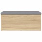 vidaXL Sitzbank mit Stauraum Sonoma-Eiche 102x42x45 cm Holzwerkstoff vidaXL Sitzbank mit Stauraum Sonoma-Eiche 102x42x45 cm Holzwerkstoff