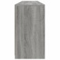 vidaXL Sideboard mit LED-Leuchten Grau Sonoma 162x37x67 cm vidaXL Sideboard mit LED-Leuchten Grau Sonoma 162x37x67 cm