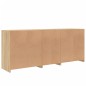 vidaXL Sideboard mit LED-Leuchten Sonoma-Eiche 162x37x67 cm vidaXL Sideboard mit LED-Leuchten Sonoma-Eiche 162x37x67 cm