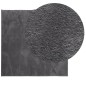 vidaXL Teppich Kurzflor Weich und Waschbar Anthrazit 120x120 cm vidaXL Teppich Kurzflor Weich und Waschbar Anthrazit 120x120 cm