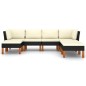 7-tlg. Garten-Lounge-Set mit Kissen Poly Rattan Schwarz 7-tlg. Garten-Lounge-Set mit Kissen Poly Rattan Schwarz