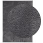 vidaXL Teppich Kurzflor Weich und Waschbar Anthrazit 240x340 cm vidaXL Teppich Kurzflor Weich und Waschbar Anthrazit 240x340 cm