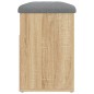 vidaXL Schuhbank Sonoma-Eiche 82x32x45,5 cm Holzwerkstoff vidaXL Schuhbank Sonoma-Eiche 82x32x45,5 cm Holzwerkstoff