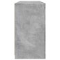 vidaXL Sideboard mit LED-Leuchten Betongrau 142,5x37x67 cm vidaXL Sideboard mit LED-Leuchten Betongrau 142,5x37x67 cm