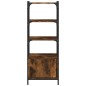vidaXL Bücherregal 3 Böden Räuchereiche 41x30x109,5 cm Holzwerkstoff vidaXL Bücherregal 3 Böden Räuchereiche 41x30x109,5 cm Holzwerkstoff