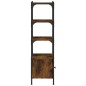 vidaXL Bücherregal 3 Böden Räuchereiche 41x30x109,5 cm Holzwerkstoff vidaXL Bücherregal 3 Böden Räuchereiche 41x30x109,5 cm Holzwerkstoff