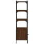 vidaXL Bücherregal 3 Böden Braun Eichen-Optik 41x30x109,5 cm vidaXL Bücherregal 3 Böden Braun Eichen-Optik 41x30x109,5 cm